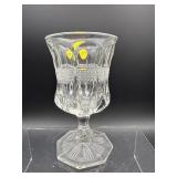 EAPG BANDED PORTLAND GOBLET
