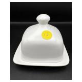 SMALL STOKES BUTTER DISH