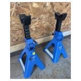 PAIR OF POWER FIST 3 TON JACK STANDS