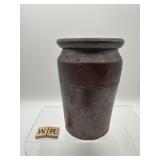 SALT GLAZED CROCKERY VASE