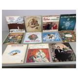 LOT OF 11 CHRISTMAS ALBUMS