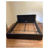 QUEEN SIZE COMPOSITE BED FRAME WITH METAL SUPPORT