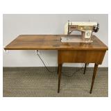 ARROW VINTAGE SEWING MACHINE WITH CABINET
