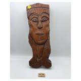 HAND CARVED WALL HANGING