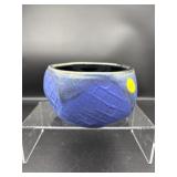 LAKEMAN SIGNED POTTERY BOWL