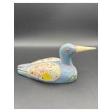 HAND CARVED DECOY -LYMAN DOWNIE