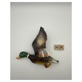 VINTAGE CERAMIC MALLARD DUCK WALL HANGING