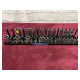 SELECTION OF 6 POINT METRIC SOCKETS
