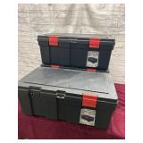 3 GSC STORAGE TUBS
