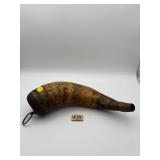 ANTIQUE POWDER HORN