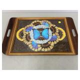 VINTAGE BUTTERFLY WING TRAY