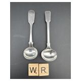 2 STERLING SPOONS