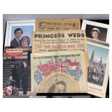 SELECTION OF ROYALTY NEWPAPERS AND MAGAZINE