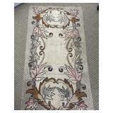 ANTIQUE HAND HOOKED RUG