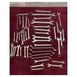 SELECTION OF METRIC WRENCHES