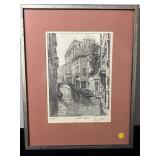 EUROPEAN LITHO SIGNED - VENICE