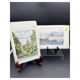 2 SIGNED PRINTS