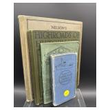 4 VINTAGE SCHOOL HISTORY RELATED BOOKS