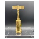 VINTAGE BRASS CORKSCREW