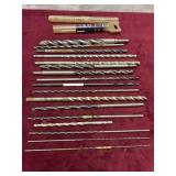 ASSORTED LONG DRILL BITS