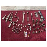 RATCHET, SPEED HANDLE, FORK, EXTENTIONS, SOCKETS