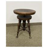 ANTIQUE PIANO STOOL