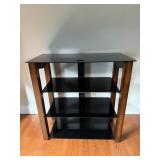 MODERN GLASS SHELVING UNIT