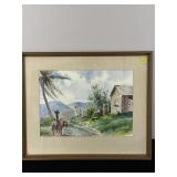 ORIGINAL WATER COLOR - SIGNED