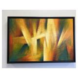 ORIGINAL YEHAN WANG ACRYLIC 'COLOURED WIND'