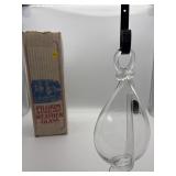 PILGRIM HANDBLOWN WEATHER GLASS