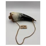 ANTIQUE POWDER HORN