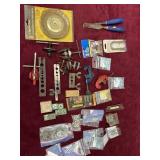 LOT OF MISCELLANEOUS TOOLS & HARDWARE
