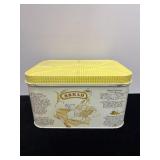 VINTAGE METAL BREAD BOX