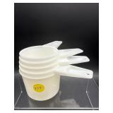 4 TUPPERWARE MEASURING CUPS