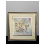 ORIGINAL LIZ WILCOX WATER COLOR-DELICATE COLORS