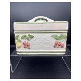 CERAMIC RECIPE BOX