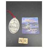 NEWFOUNDLAND AND LABRADOR PEWTER ORNAMENT