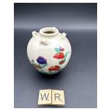 1983 FRANKLIN PORCELIN JAPANESE HANGING VASE