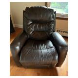 LA-Z-BOY LEATHER RECLINER