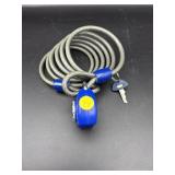 5 FOOT KRYPTONITE CABLE LOCK