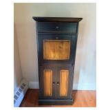 MODERN PIER 1 WOODEN BAR OR STORAGE CABINET