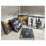 (6) PS3 Action Games - 5 titles Borderlands no
