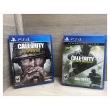 PS4 - Call of Duty WWII; & Infinite Warfare