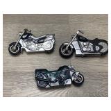 (3) Motorcycle Torch Lighters