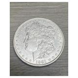 1881 O Morgan Silver Dollar
