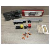 Train Accessories & Semi Trucks Toy Collection