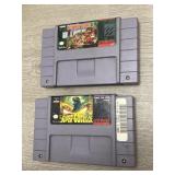 (2) SNES Games Donkey Kong & Super Godzilla