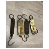 (4) VTG Grocers Scale Hooks