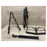 (3) Musical Equipment & Music Sheet Stands