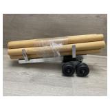 Custom Made Log Hauling Trailer for Tonka